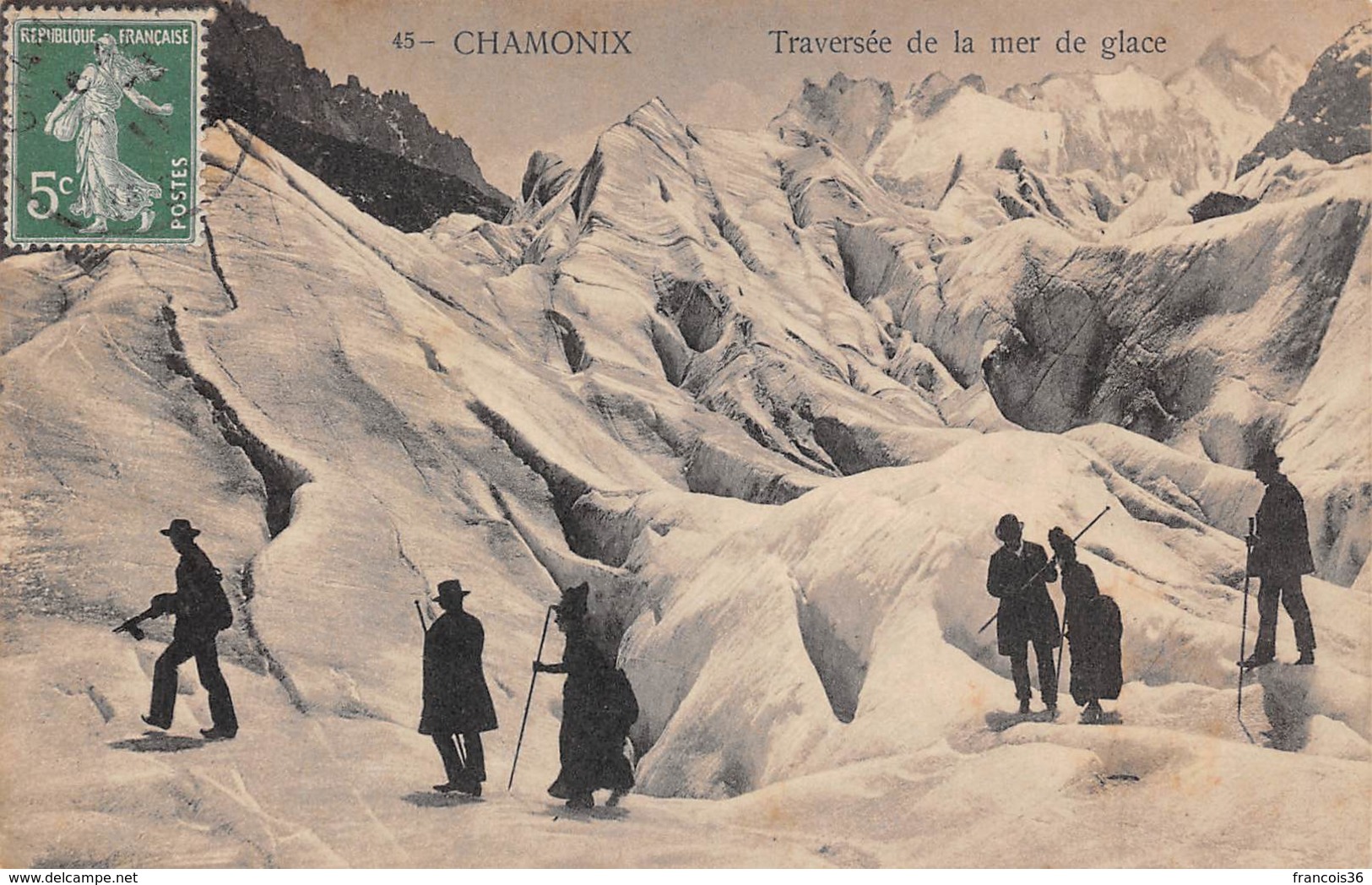 Lot de 350 cartes CPA de Chamonix - Mont Blanc - Alpinisme (74) - Très bon état général