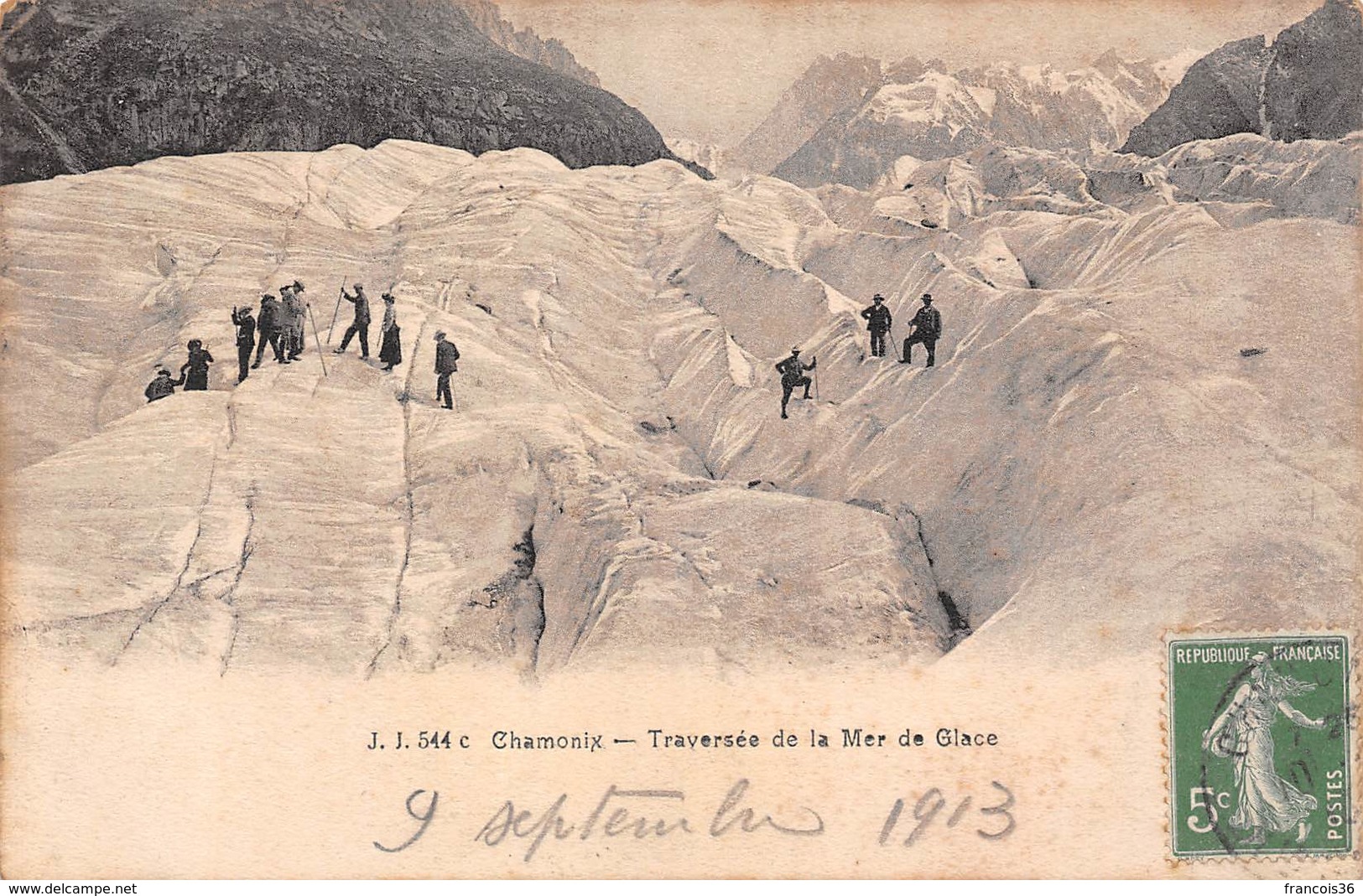 Lot de 350 cartes CPA de Chamonix - Mont Blanc - Alpinisme (74) - Très bon état général