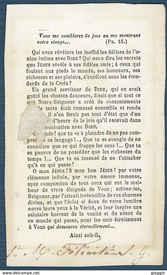 °°° Santino N. 791 - S. Antonio Da Padova Stampina Antica °°° - Religione & Esoterismo