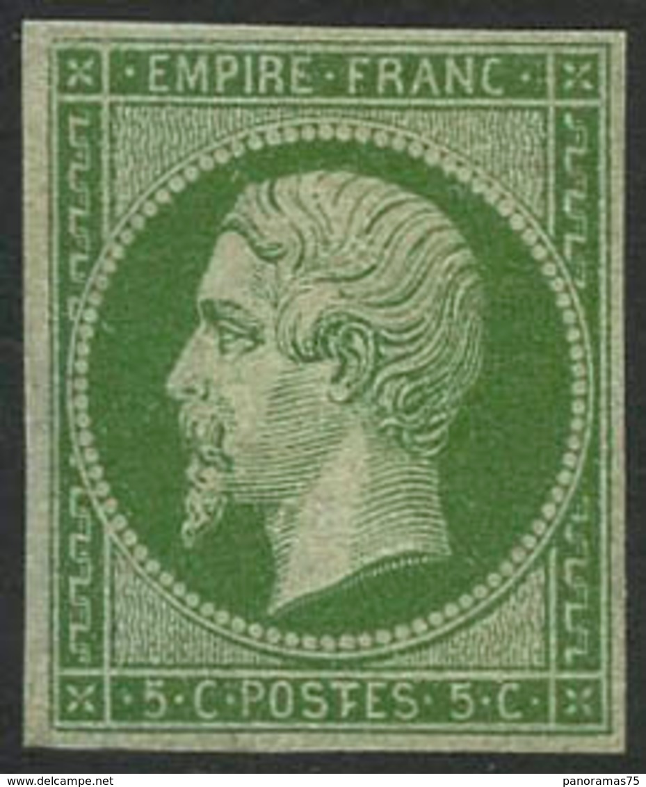 * N°12 5c Vert - TB - 1853-1860 Napoléon III