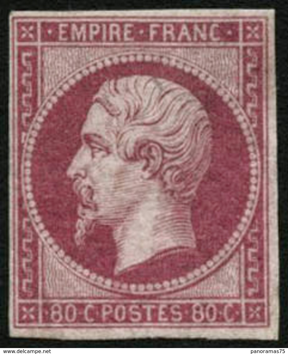 ** N°17B 80c Rose - TB - 1853-1860 Napoléon III