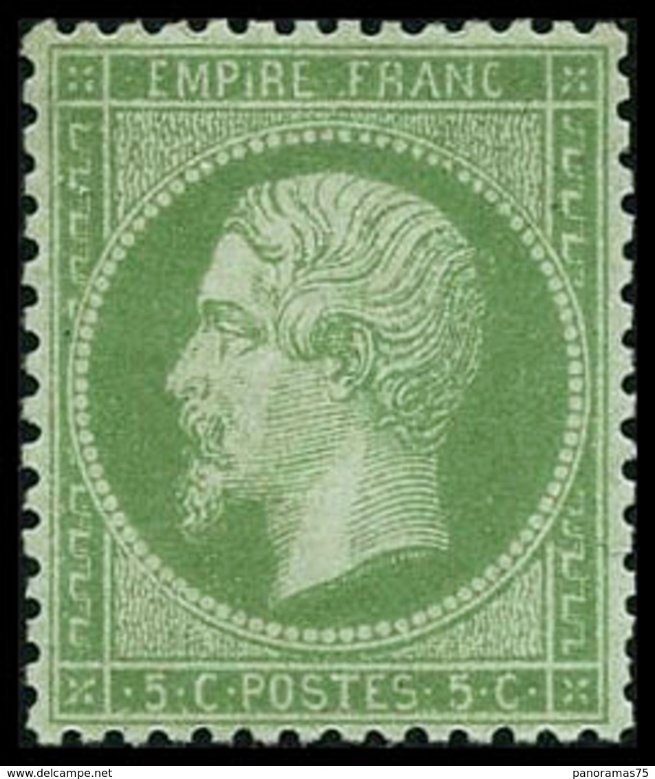 ** N°20 5c Vert, Pièce De Luxe Roumet - TB - 1862 Napoléon III