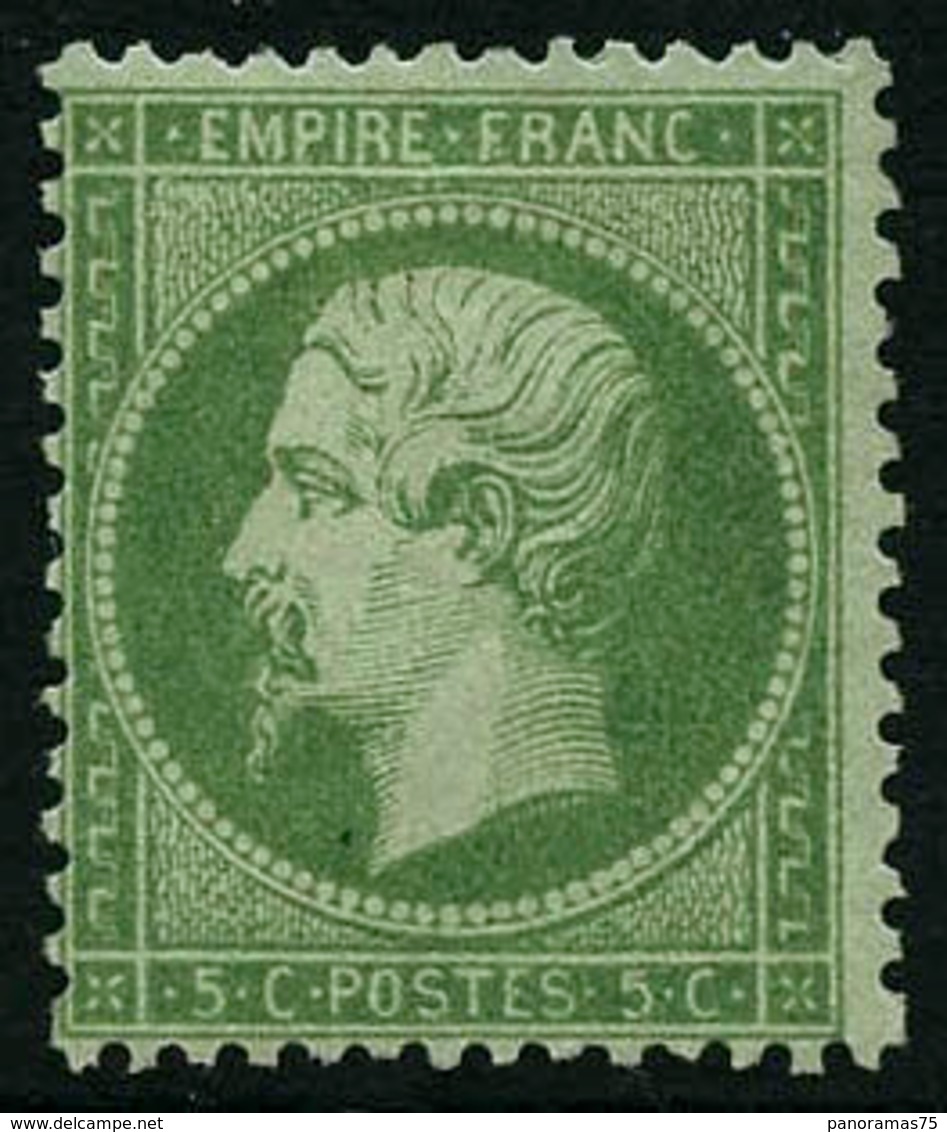 * N°20 5c Vert - TB - 1862 Napoléon III