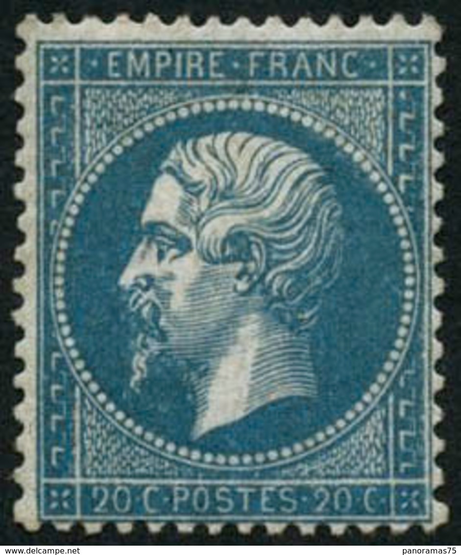 ** N°22 20c Bleu - TB - 1862 Napoleone III