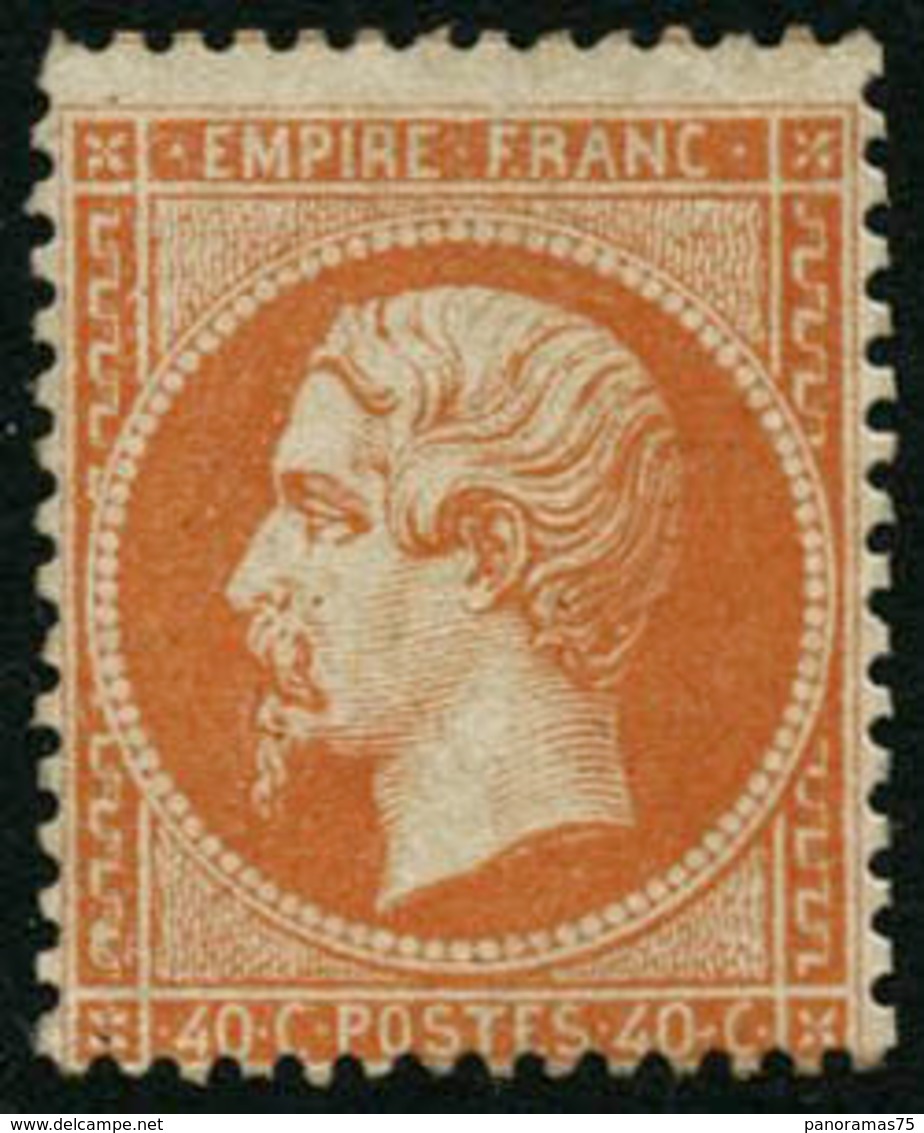 * N°23b 40c Orange Vif, Quasi SC - TB - 1862 Napoleon III