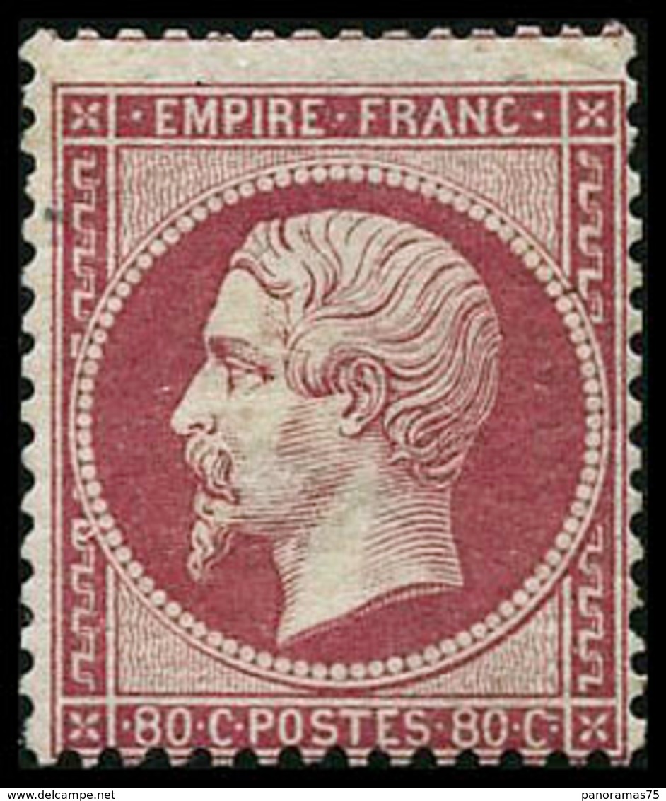 ** N°24 80c Rose - TB - 1862 Napoléon III