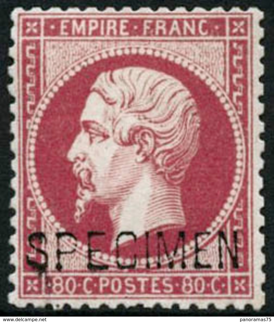 ** N°24d 80c Rose - TB - 1862 Napoléon III