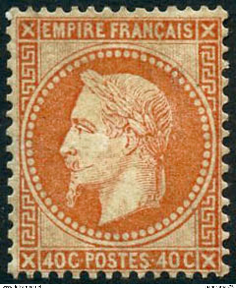 * N°31b 40c Orange Vif - TB - 1863-1870 Napoleon III With Laurels