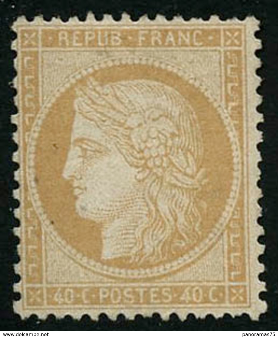 * N°38 40c Orange, Signé Calves - TB - 1870 Beleg Van Parijs