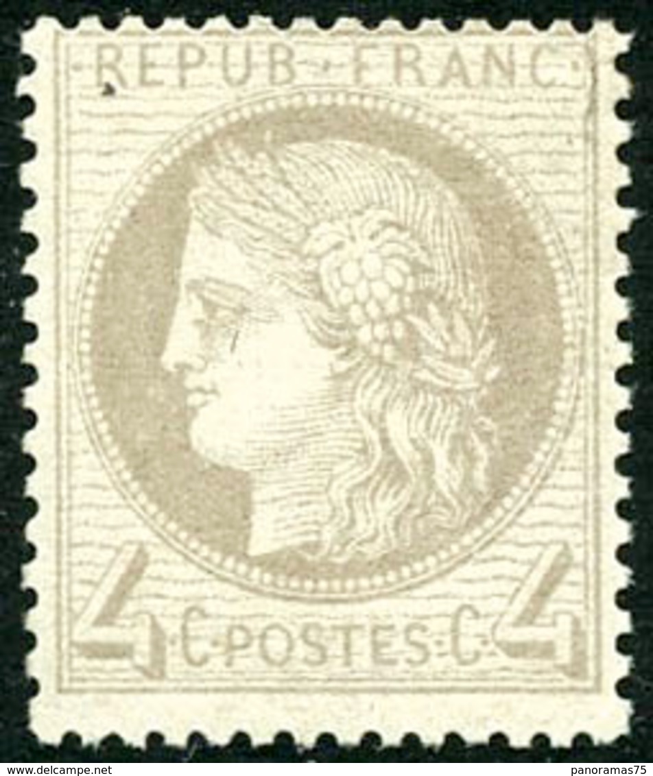 ** N°52 4c Gris - TB - 1871-1875 Cérès