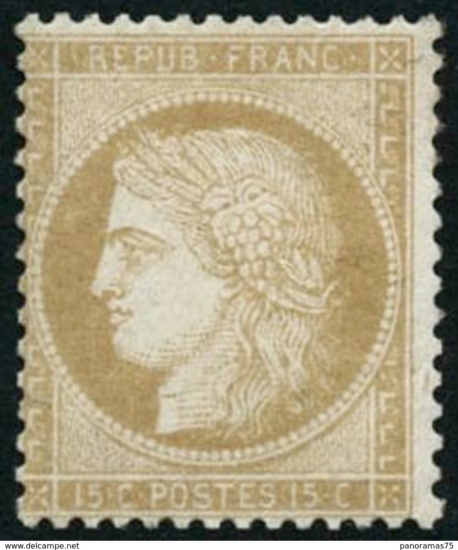 ** N°59 15c Bistre - TB - 1871-1875 Ceres