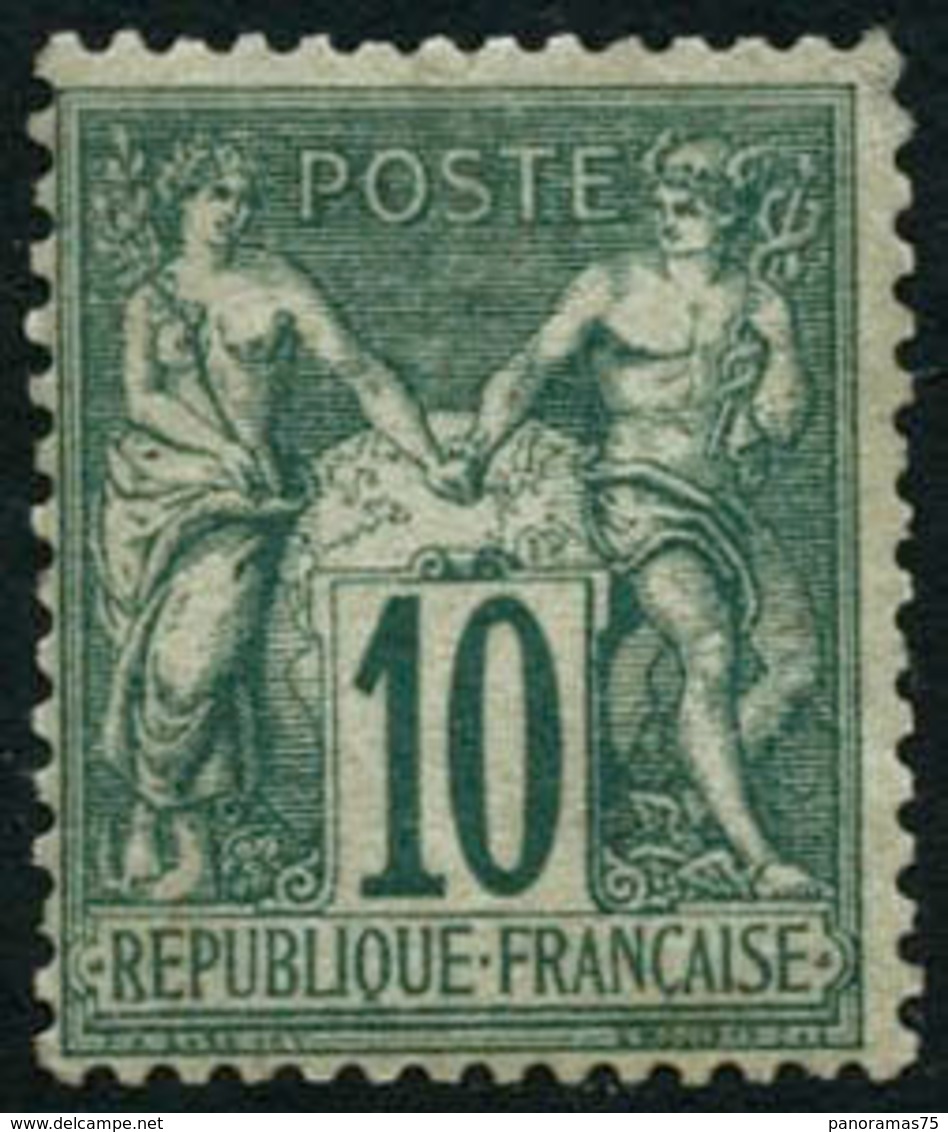 * N°65 10c Vert - TB - 1876-1878 Sage (Type I)