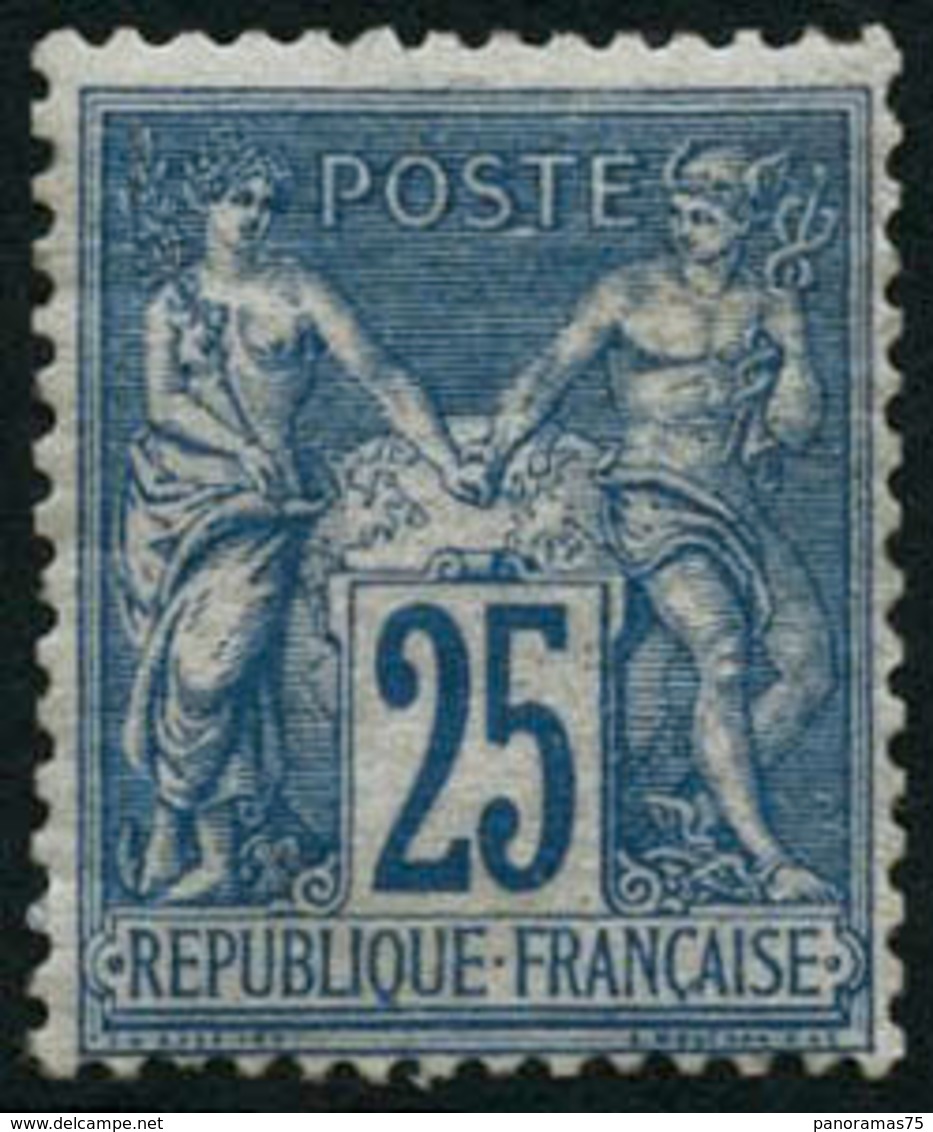 ** N°79 25c Bleu - TB - 1876-1898 Sage (Type II)