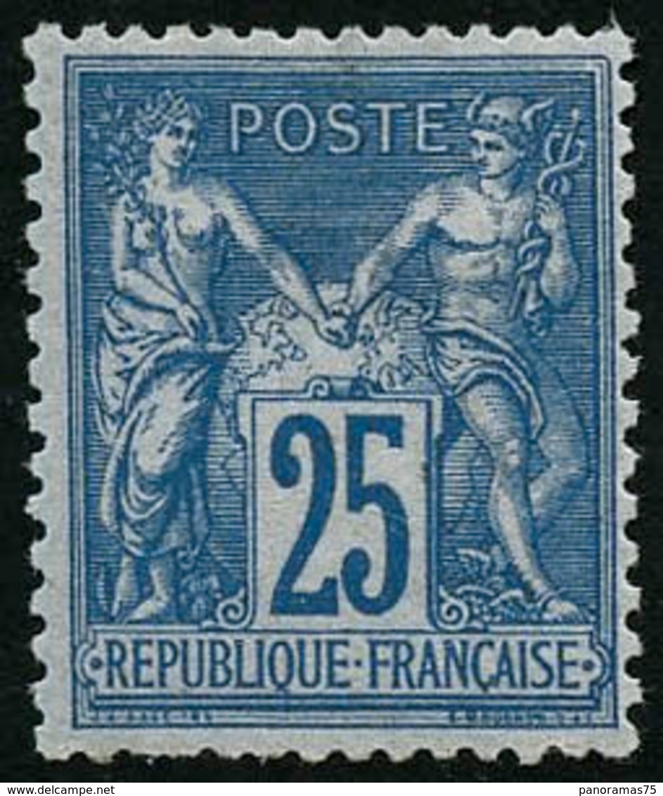 * N°79 25c Bleu - TB - 1876-1898 Sage (Type II)