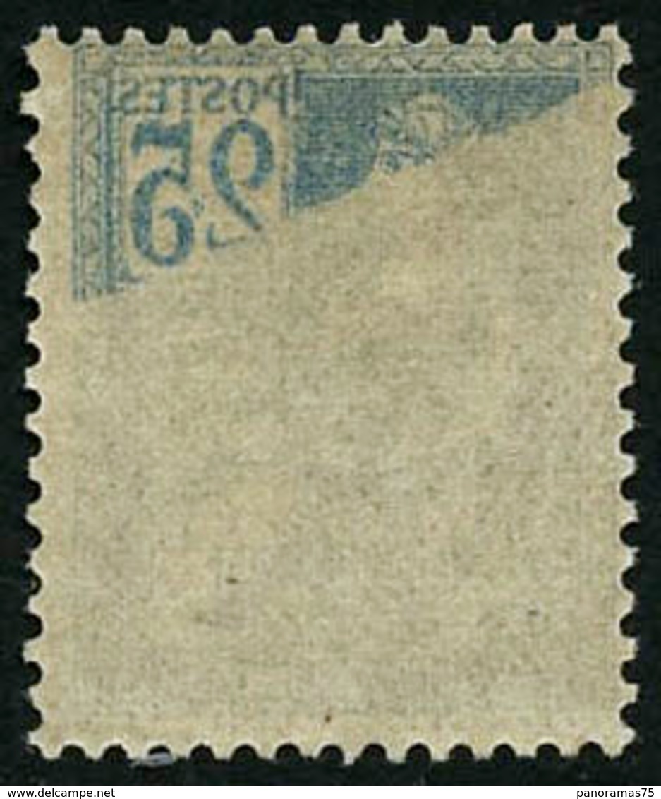 ** N°118 25c Bleu, Recto-verso - TB - Other & Unclassified