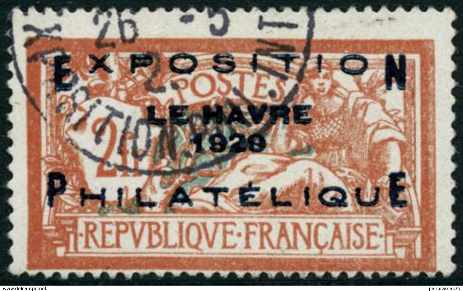 Oblit. N°257A 2F Expo Du Havre - TB - Altri & Non Classificati