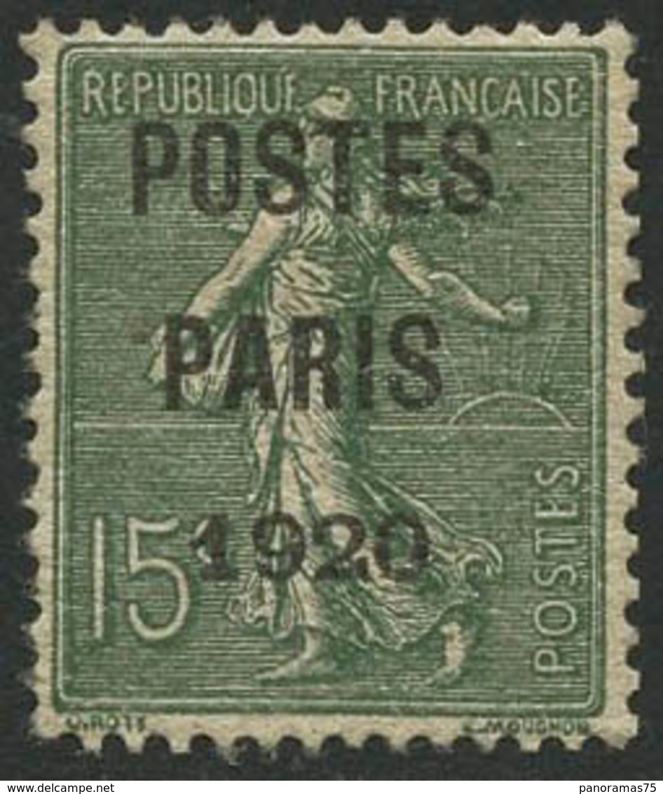 * N°25 15c Vert-olive - TB - Altri & Non Classificati