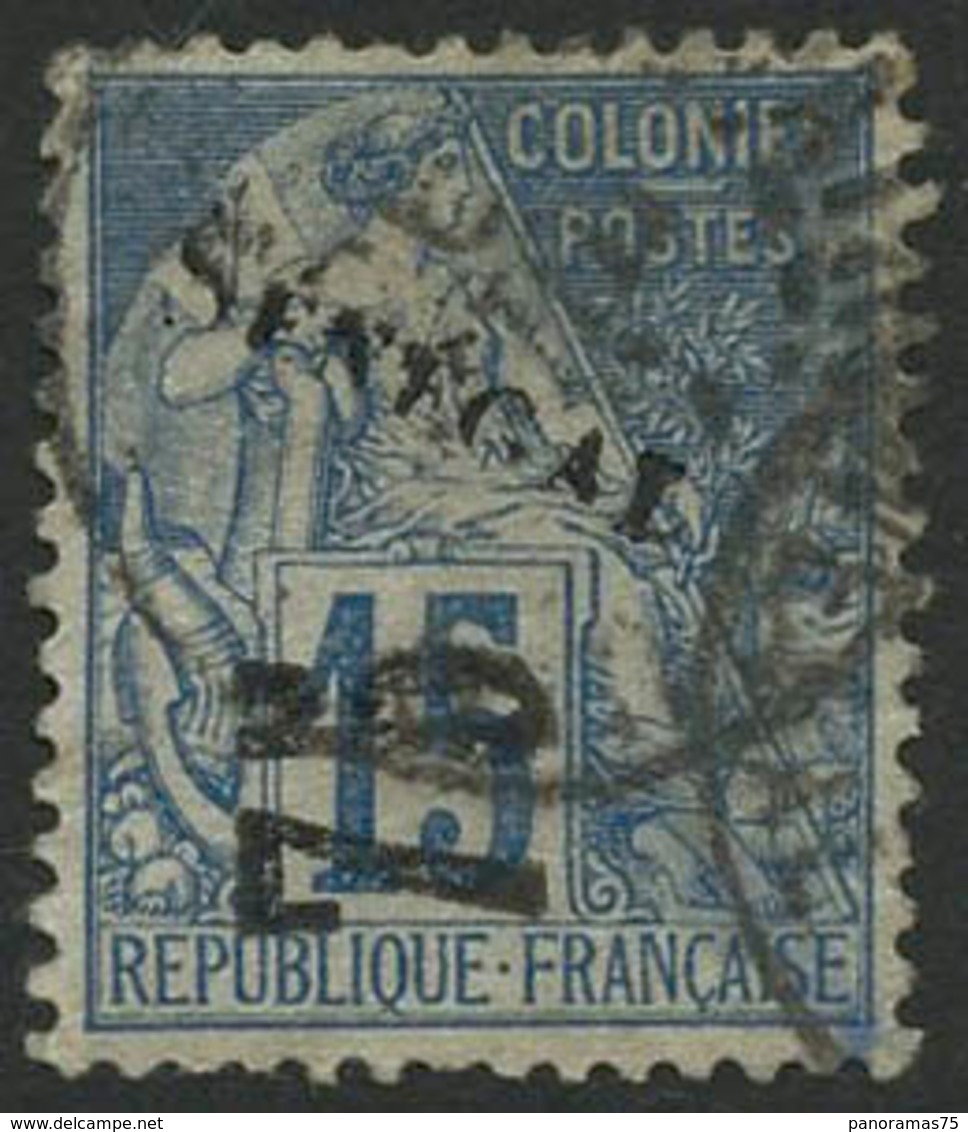 Oblit. N°6 75 Sur 15c Bleu - TB - Altri & Non Classificati