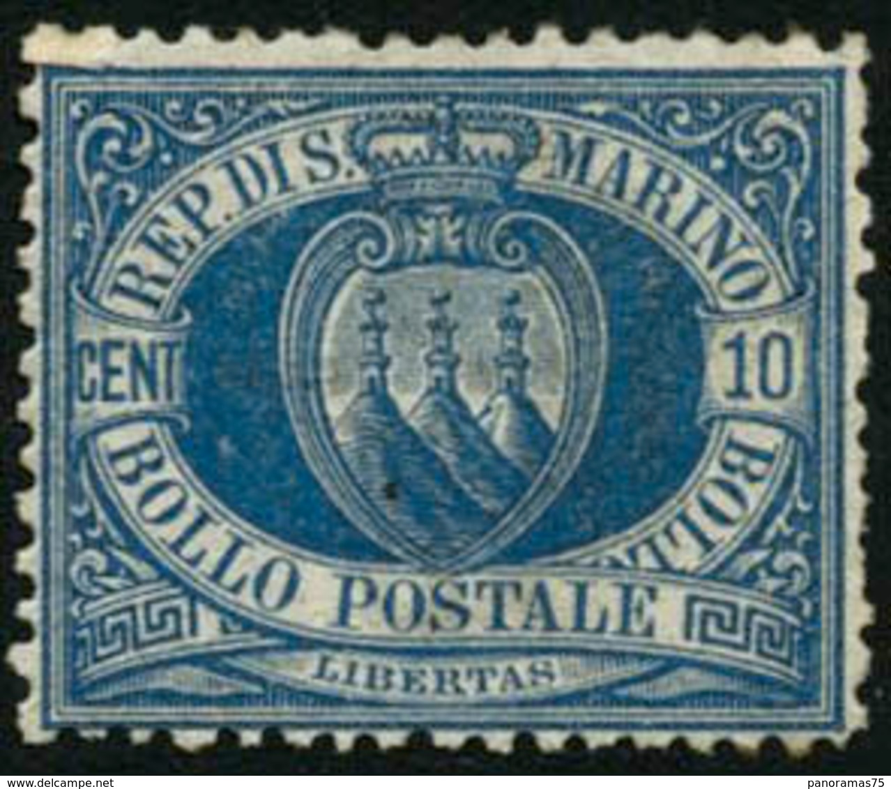 ** N°3A 10c Bleu - TB - Other & Unclassified
