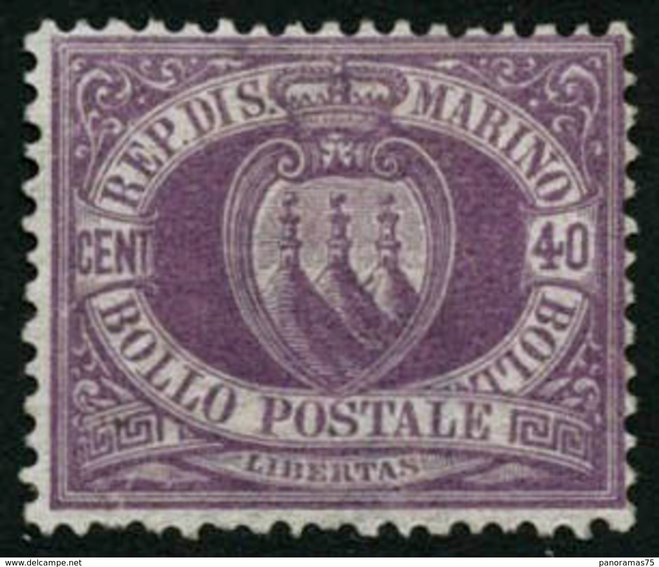 ** N°7 40c Violet - TB - Other & Unclassified