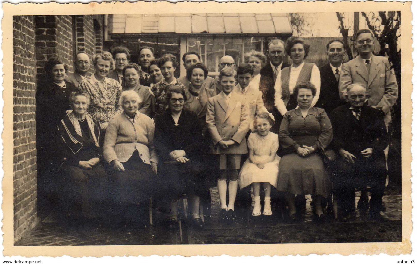 Oeudeghien. Frasnes-lez-Anvaing. Photo Carte D'une Communion. 1954.**** - Frasnes-lez-Anvaing