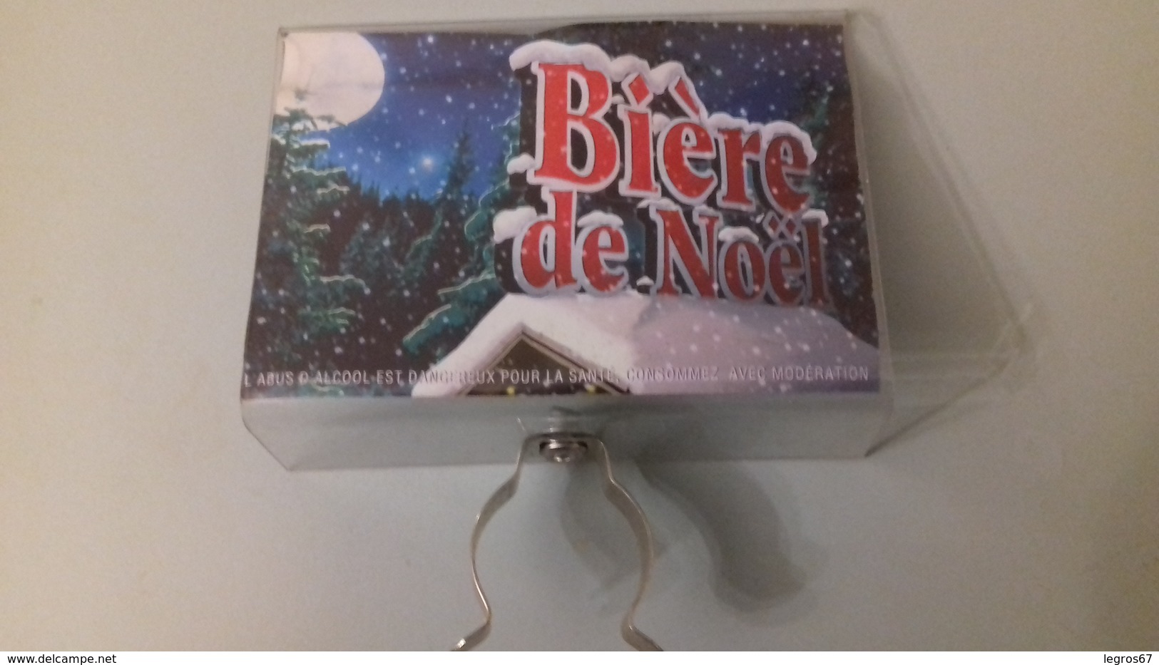 CAVALIER DE TIREUSE - BIERE DE NOËL - Autres & Non Classés