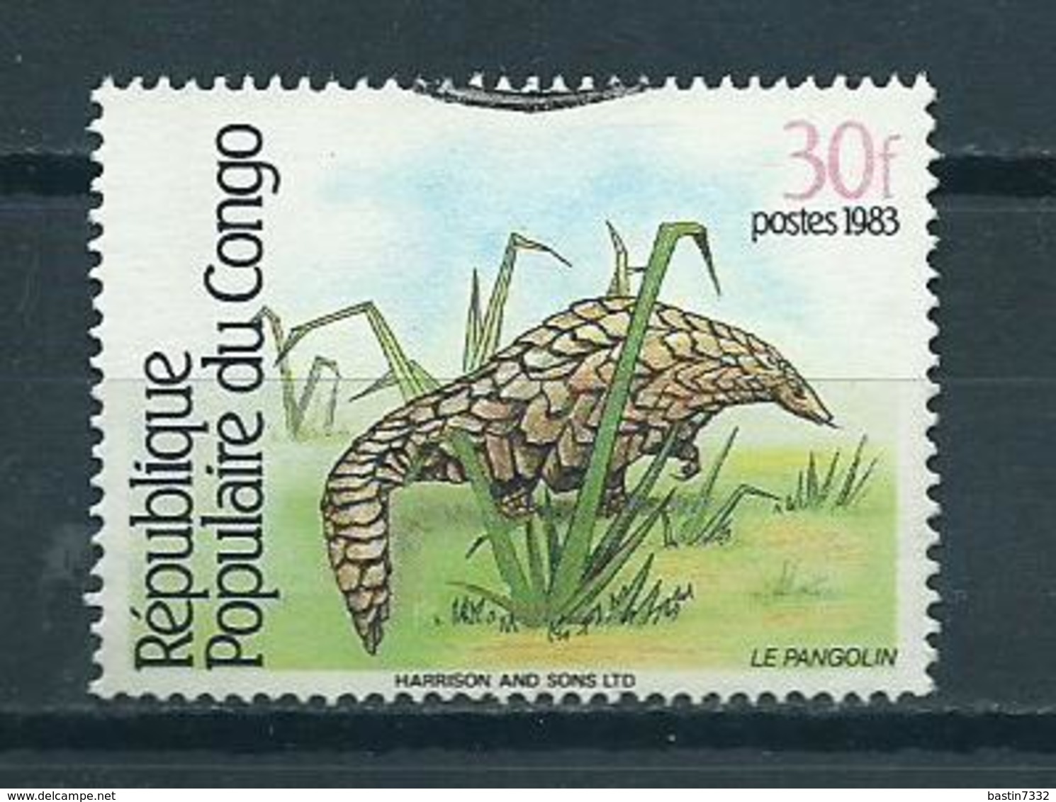 1983 Congo Animals,dieren,tiere Used/gebruikt/oblitere - Afgestempeld