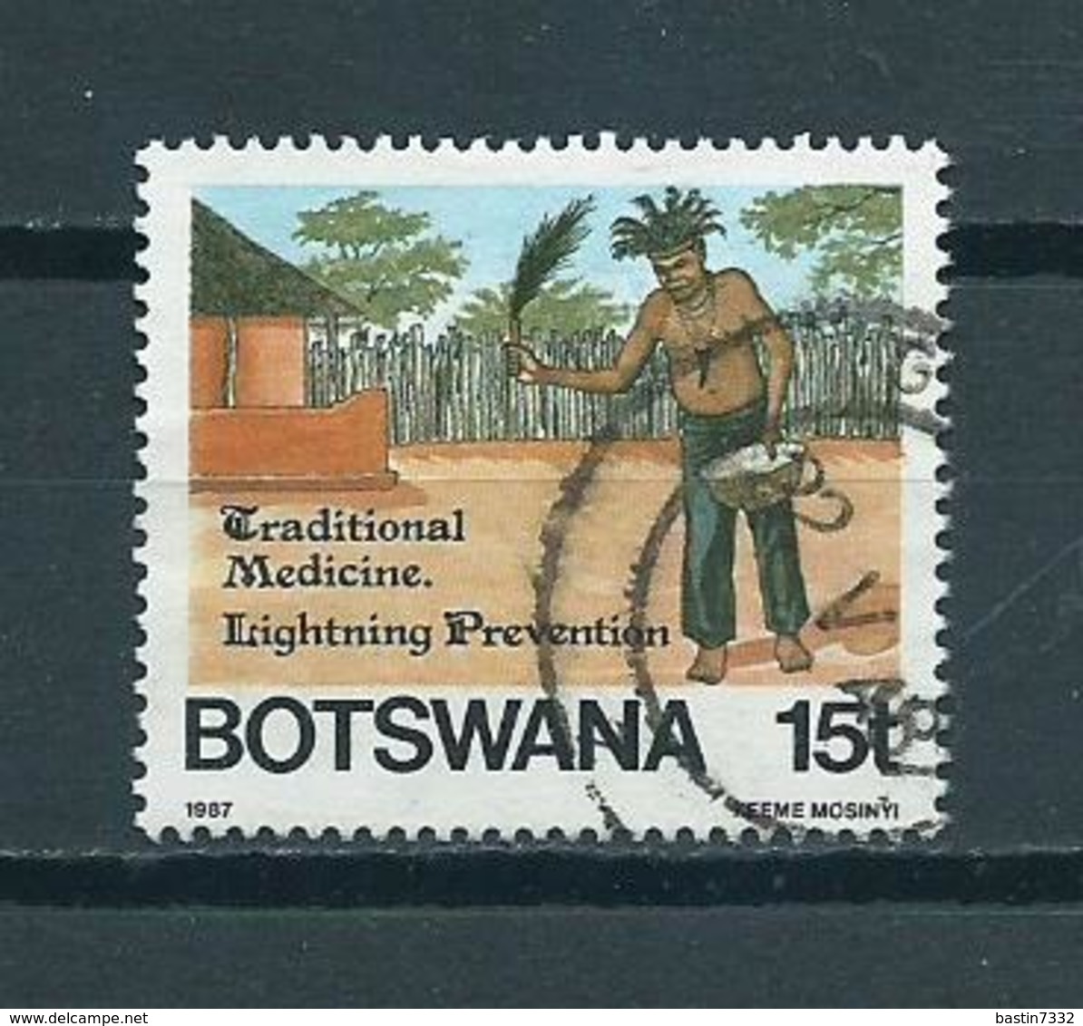 1987 Botswana Medicine Used/gebruikt/oblitere - Botswana (1966-...)