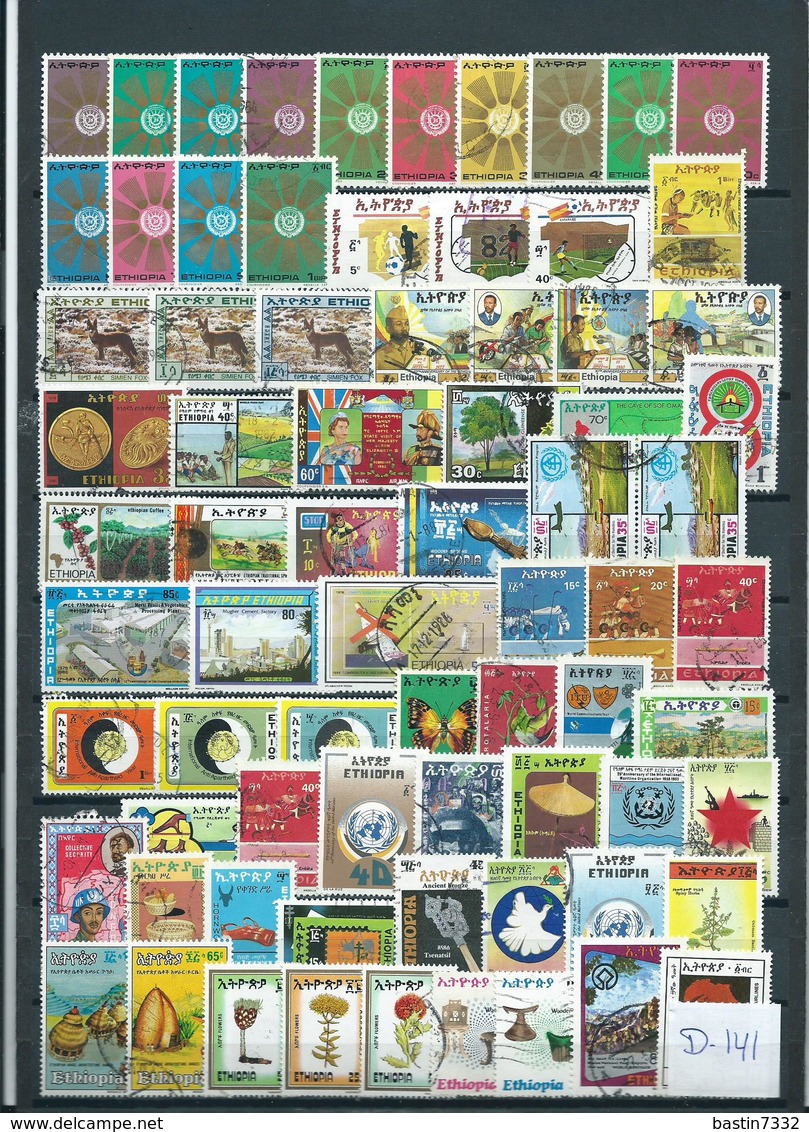 Ethiopia Lot Stamps Used/gebruikt/oblitere(D-141) - Ethiopië