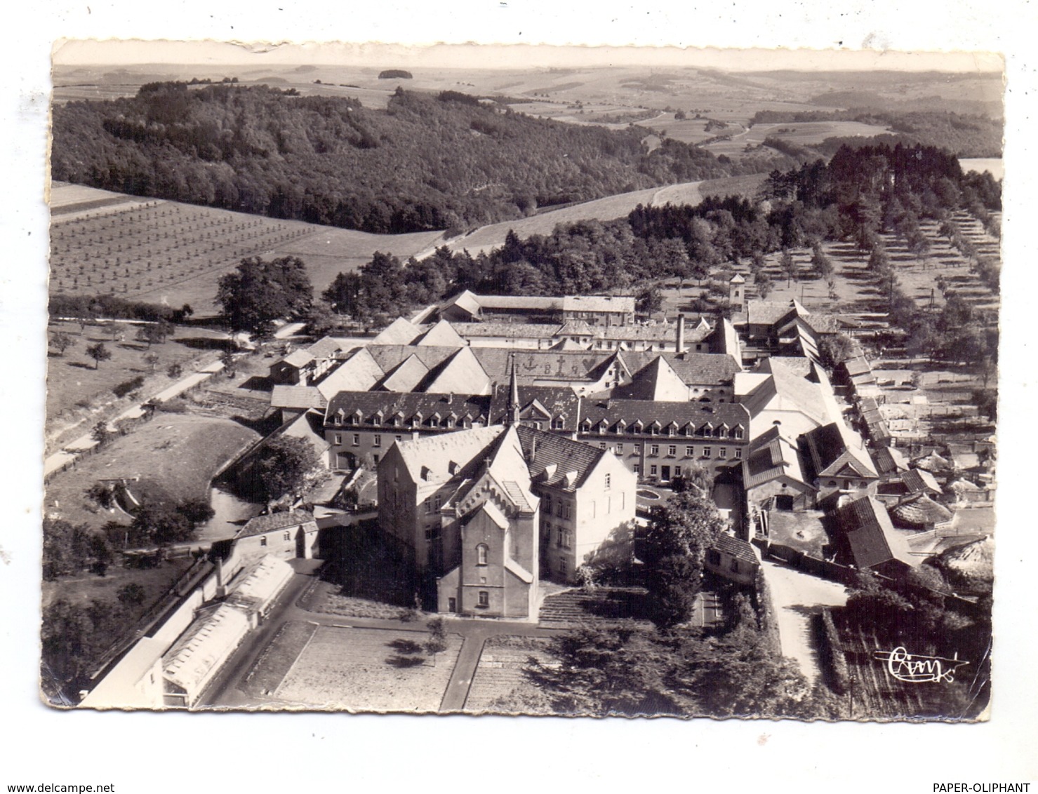 6690 SANKT WENDEL, Wendelinushof Des Missionshauses Der Steyler Missionare, Luftaufnahem CIM-Macon, 1957 - Kreis Sankt Wendel