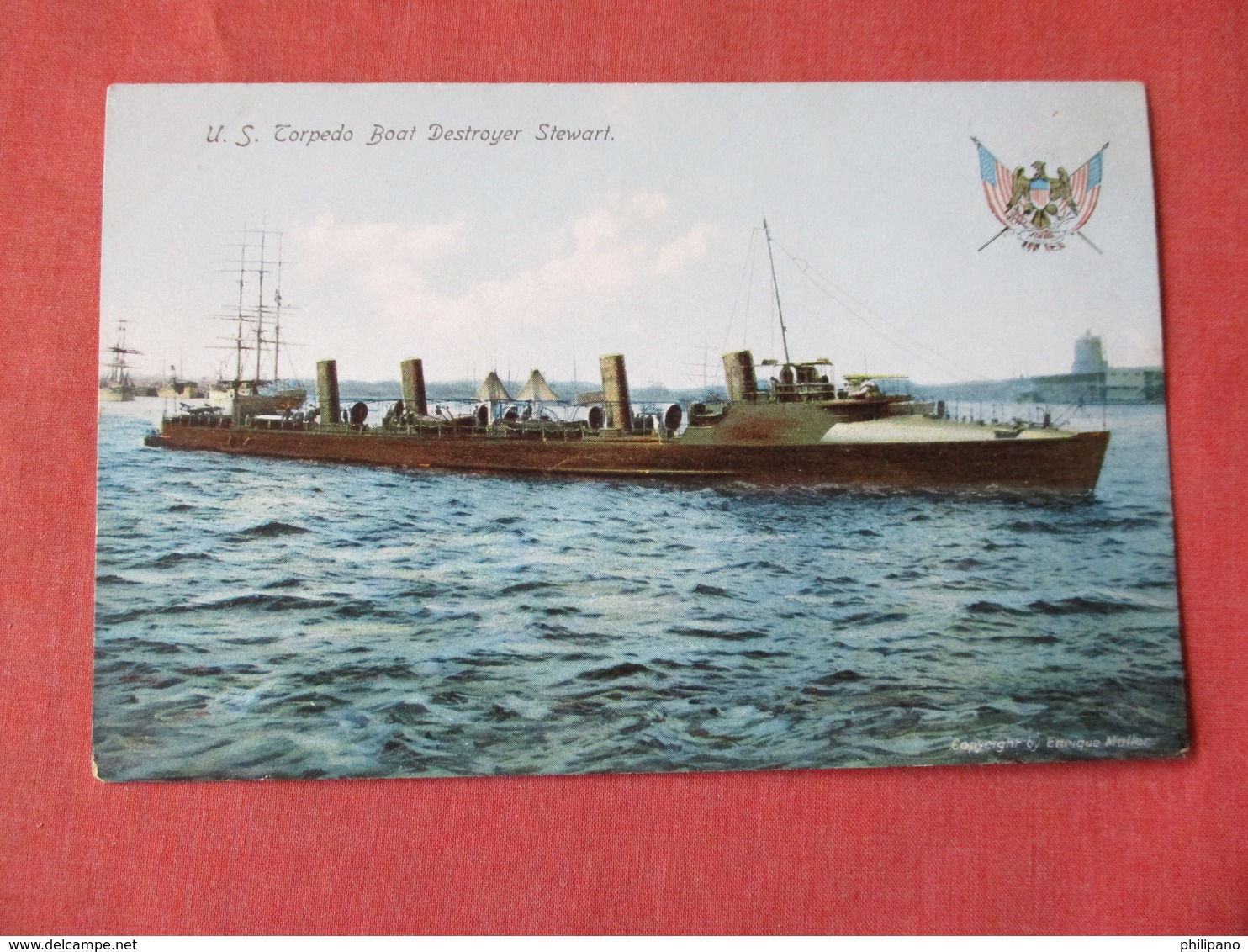 US Torpedo Boat Destroyer Stewart  - Ref 3154 - Oorlog