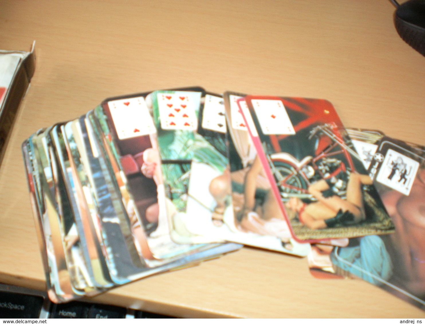 Nude Cards Playing Cards Set 52+3 Nude Girls Evelina Calendar 1988 - Cartes à Jouer Classiques