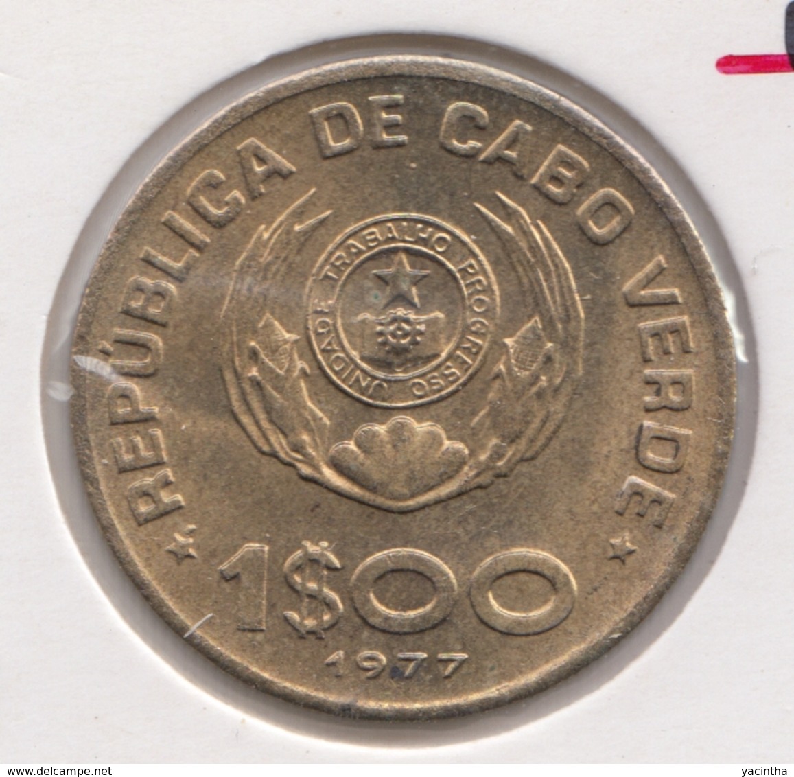 @Y@    Kaapverdische Eilanden    1 Escudo 1977   UNC     (3591) - Cape Verde