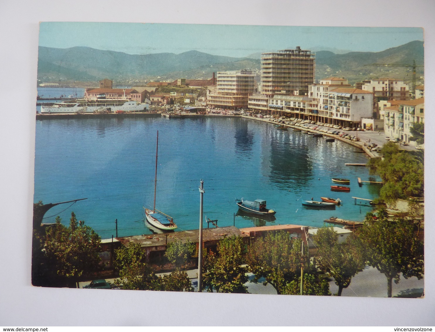 Cartolina  Viaggiata " Isola D'Elba - PORTOFERRAIO Il Porto" 1971 - Altri & Non Classificati