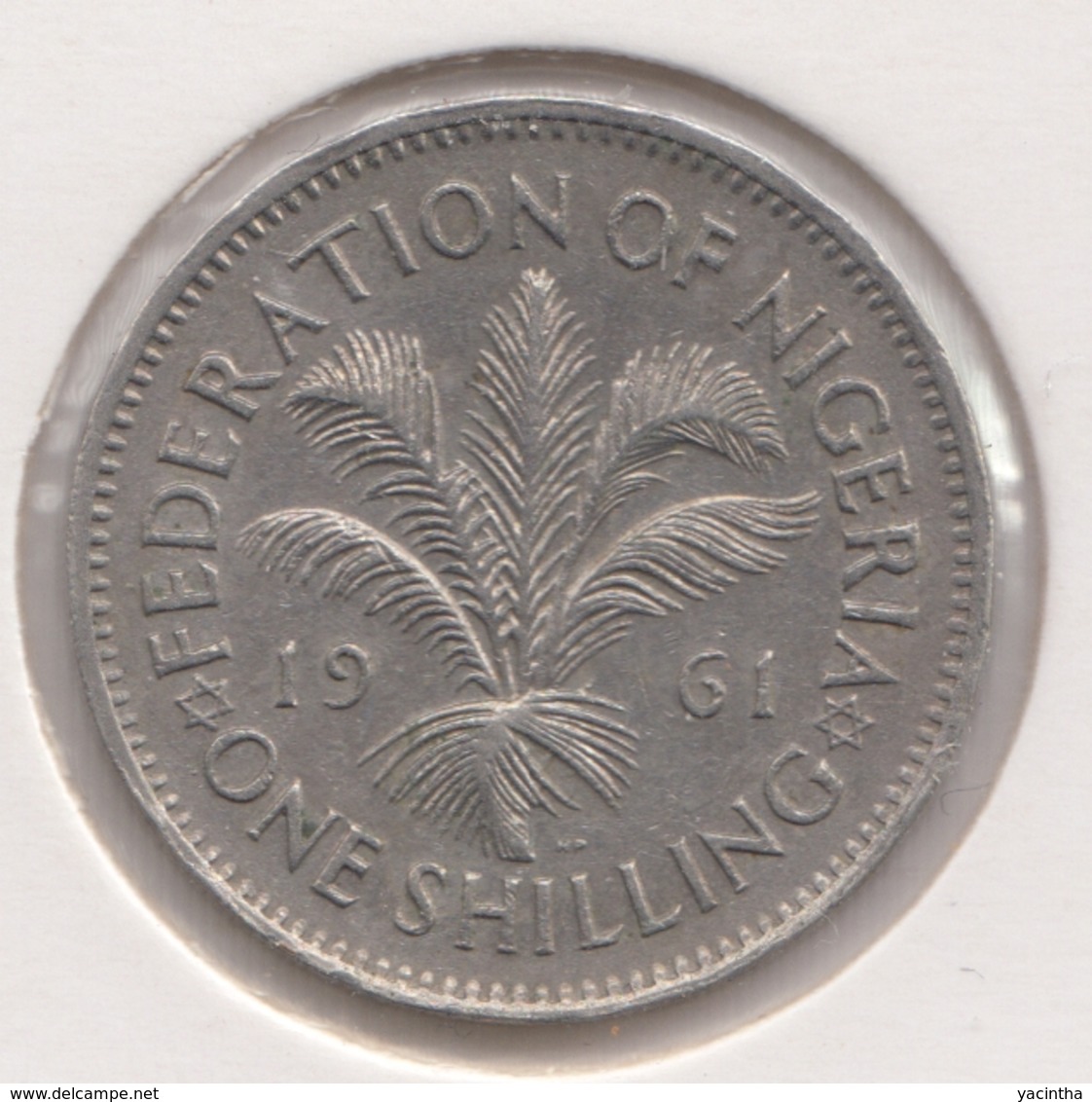 @Y@    Nigeria  1 Shilling  1961    (1112) - Nigeria