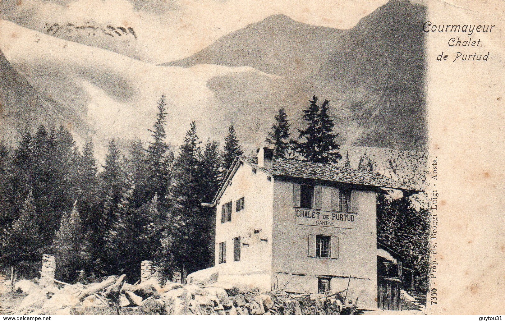 Italie :Aosta Courmayeur Chalet De Purtud - Aosta