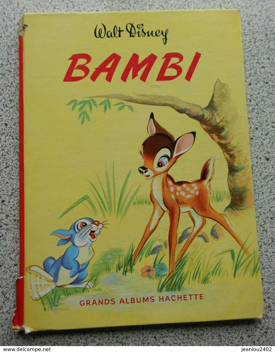 Bambi Grands Albums Hachette - 1956 - Hachette