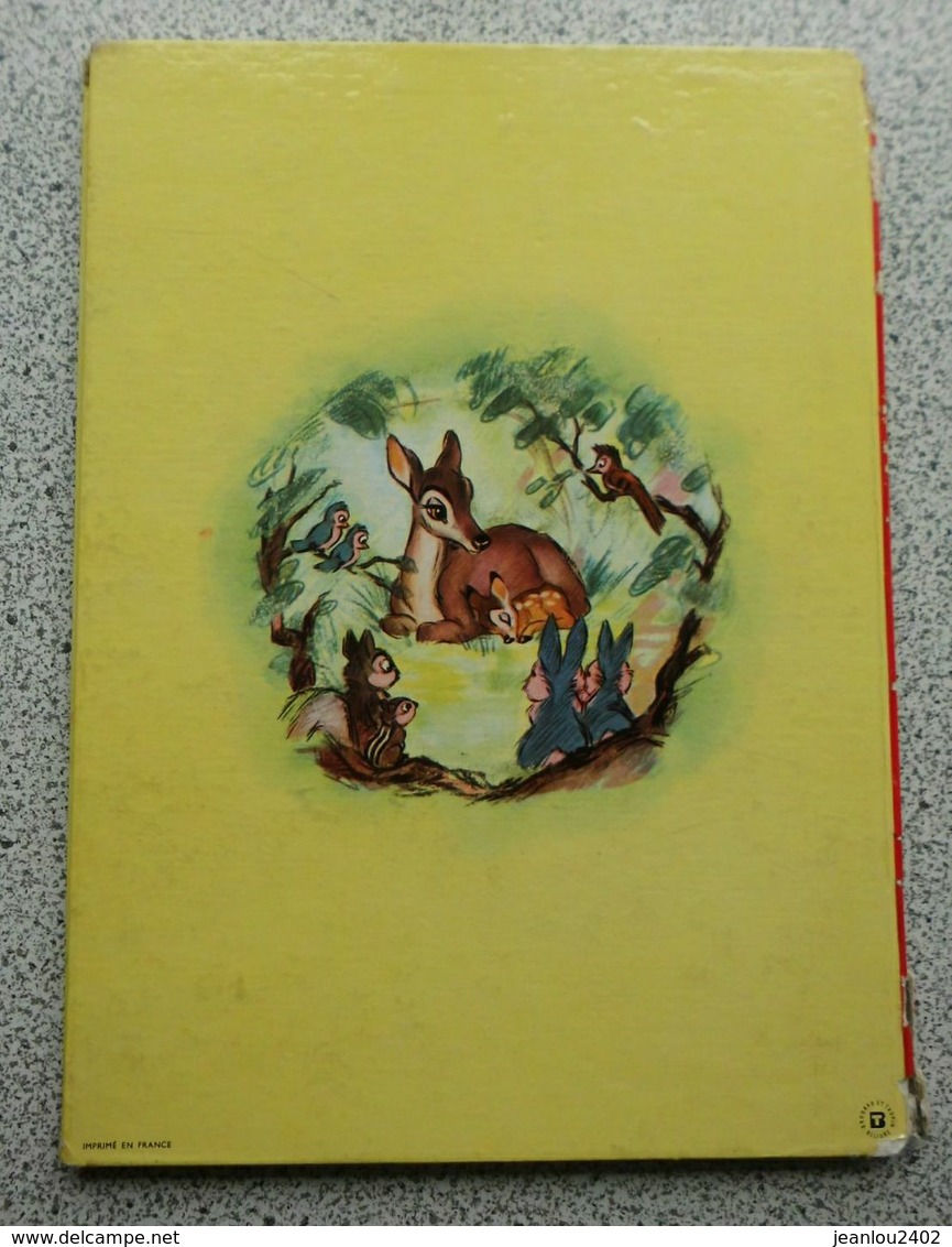 Bambi Grands Albums Hachette - 1956 - Hachette