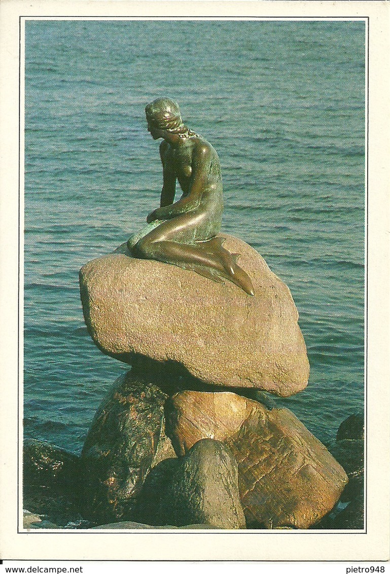 Copenhagen (Danimarca, Danmark) "Langeline" The Little Mermaid, La Petite Sirene, La Sirenetta - Danemark