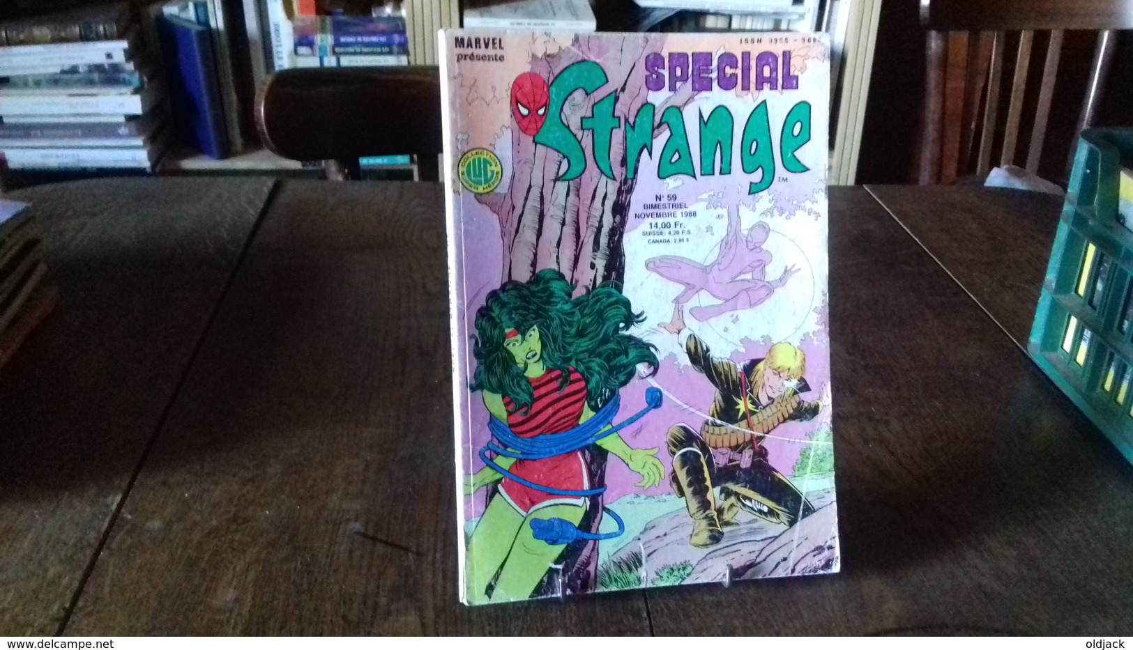 SPÉCIAL STRANGE N°59 (marvel )- Novembre 1988 (R4) - Special Strange