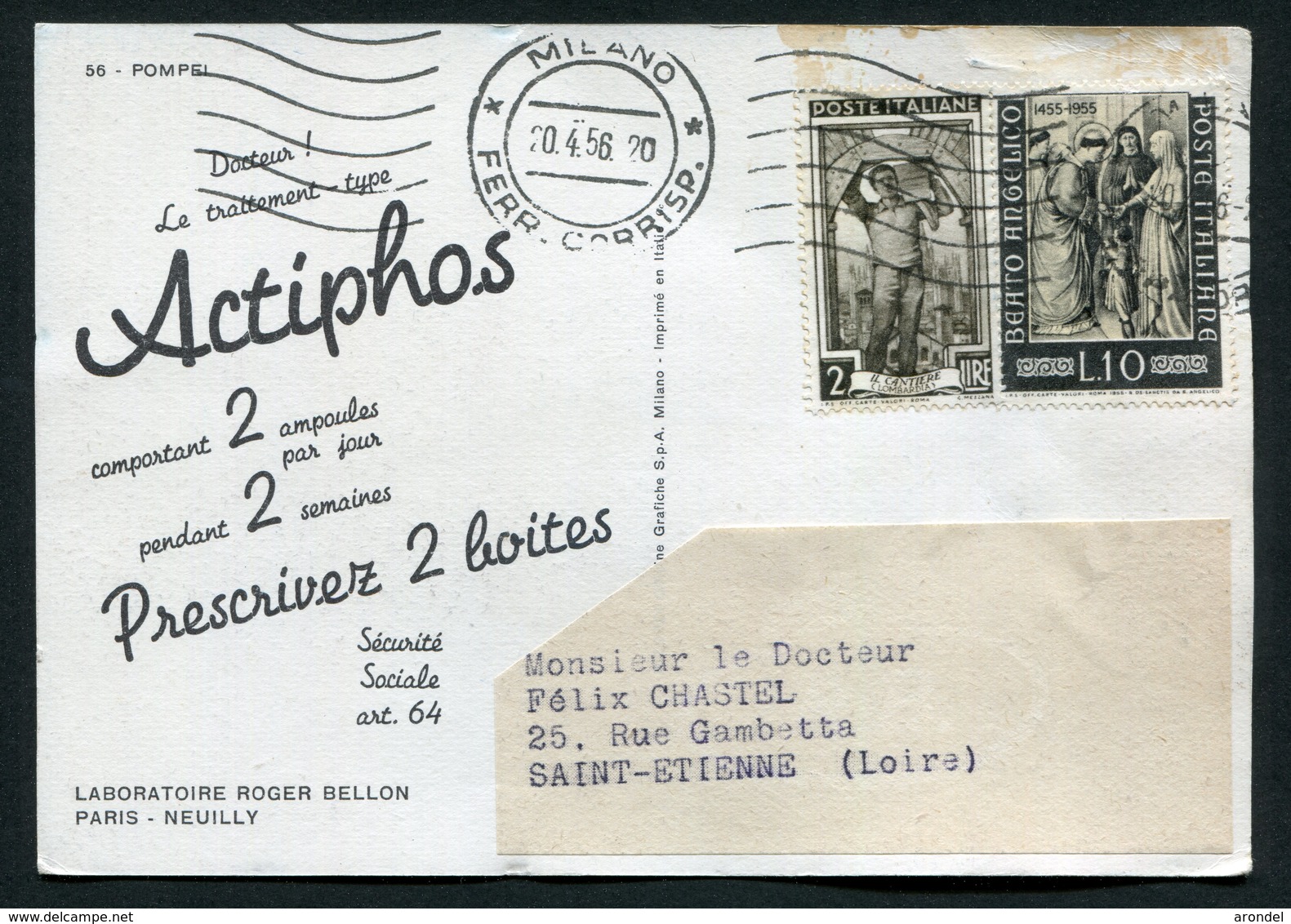 574 Et 702 / CP - 1946-60: Poststempel