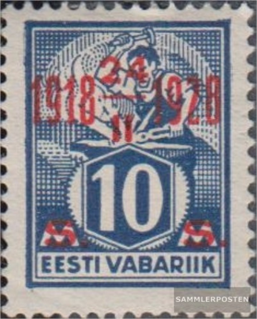 Estonia 70 MNH 1928 10 Anni L'indipendenza - Estonia