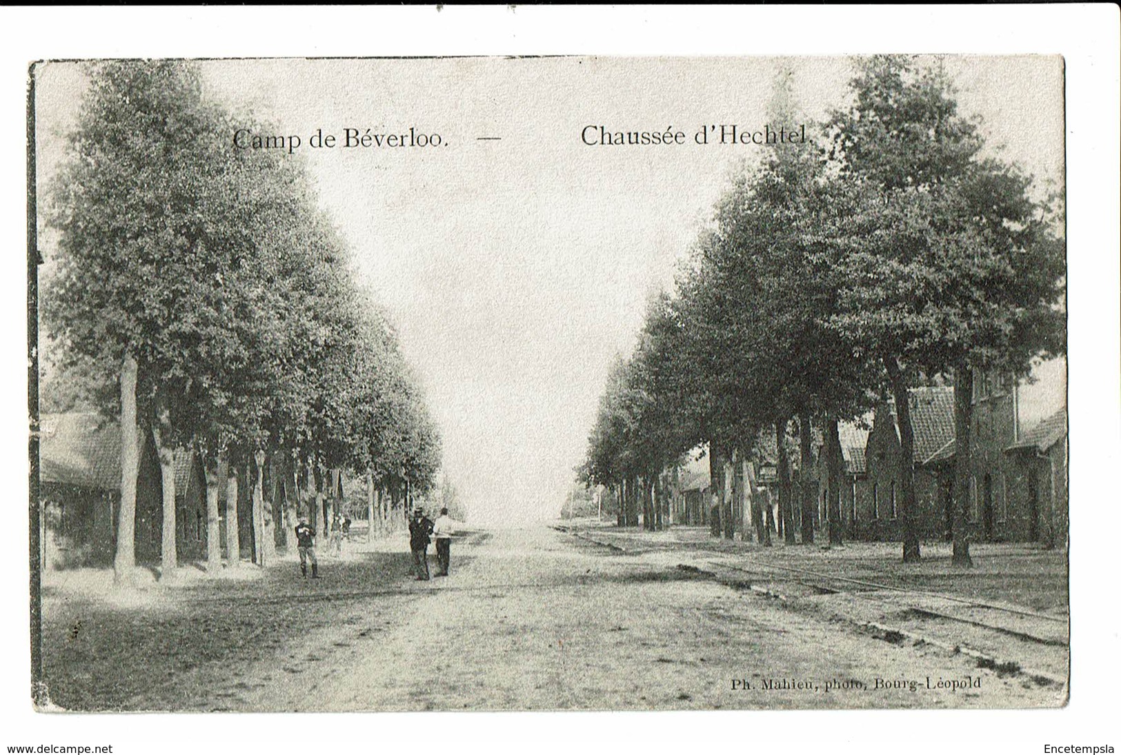 CPA - Carte Postale Belgique Beverloo - Camp Militaire- Chaussée De Hechtel -1910 -VM291 - Beringen