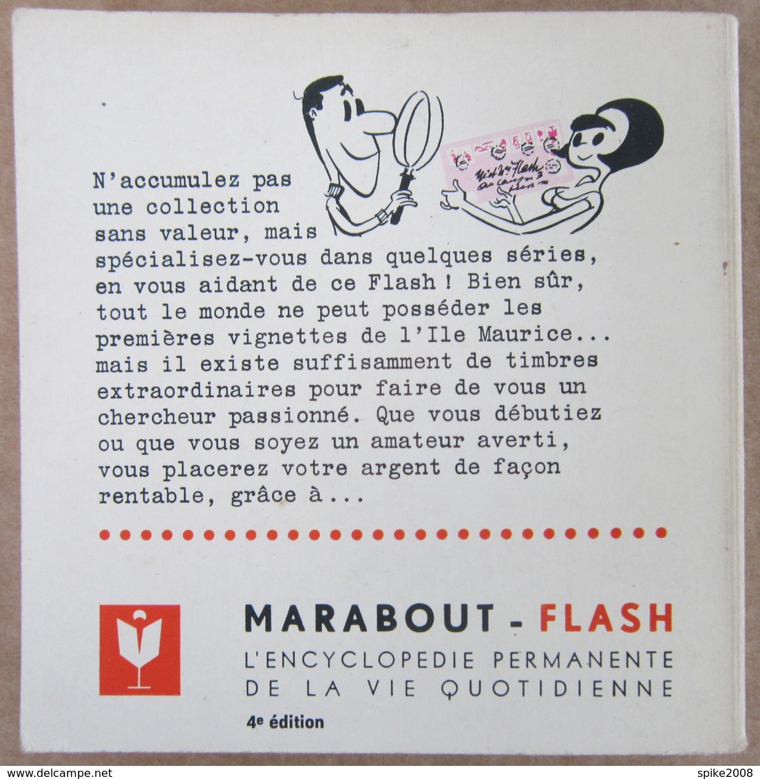 MARABOUT FLASH 1964 JE COLLECTIONNE LES TIMBRES - Autres & Non Classés