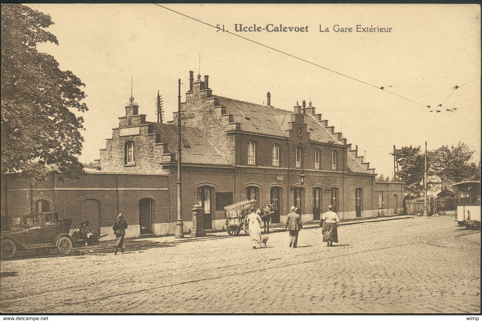 Uccle : Calevoet : La Gare Extérieur - Ukkel - Uccle