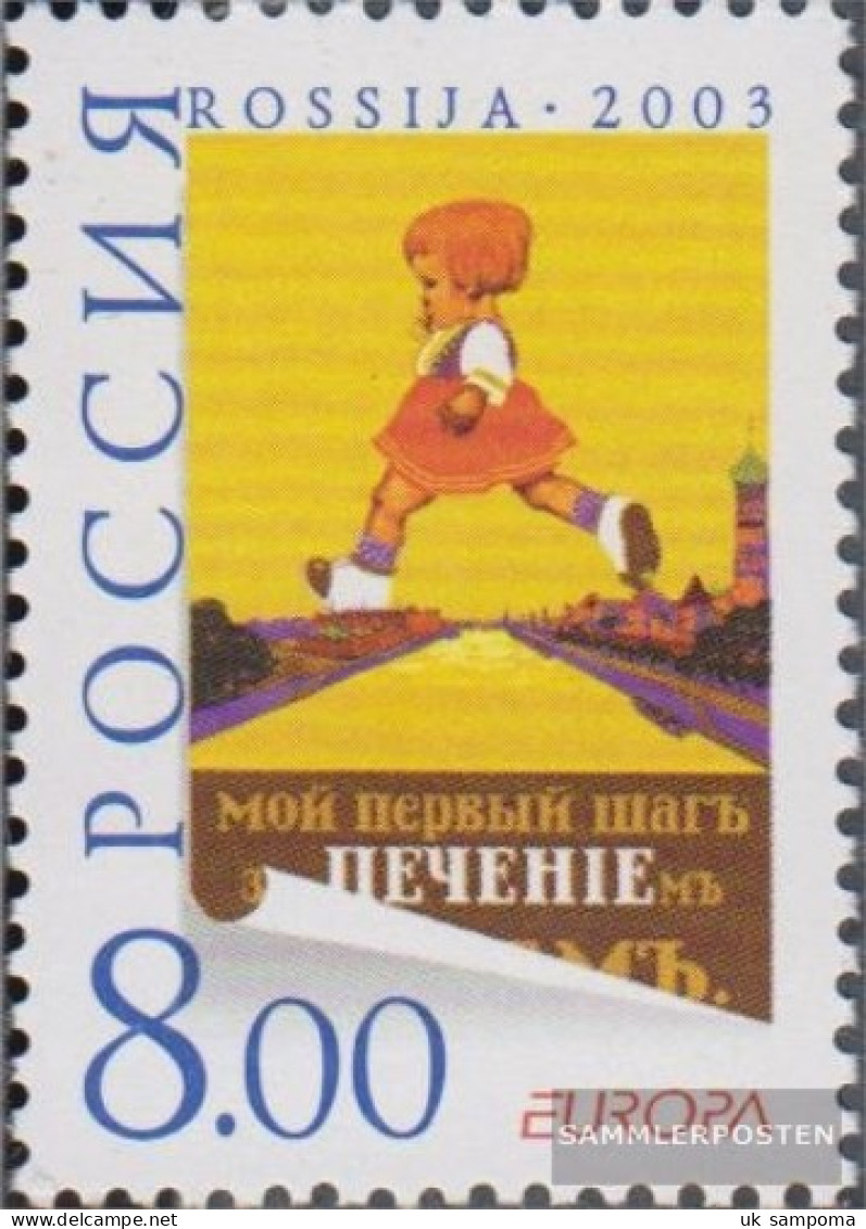 Russland 1078 (complete Issue) Unmounted Mint / Never Hinged 2003 Poster Art - Unused Stamps