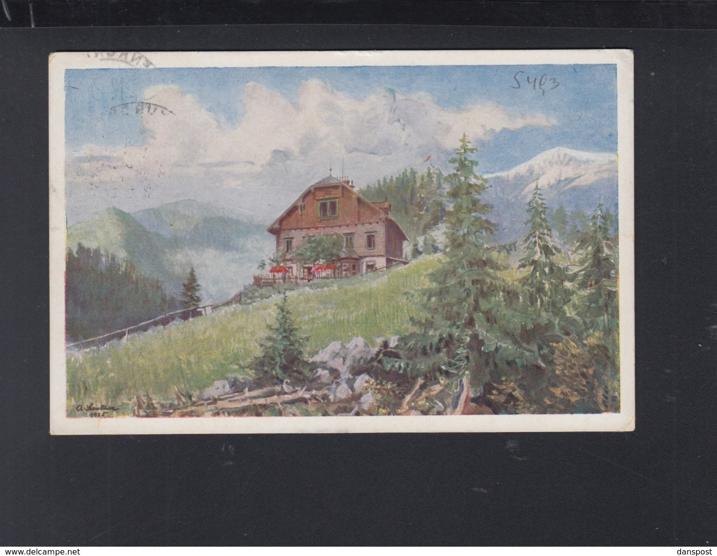 Österreich PK 1937 Semmering Sonnwendstein Friedr. Schüler Alpenhaus - Storia Postale