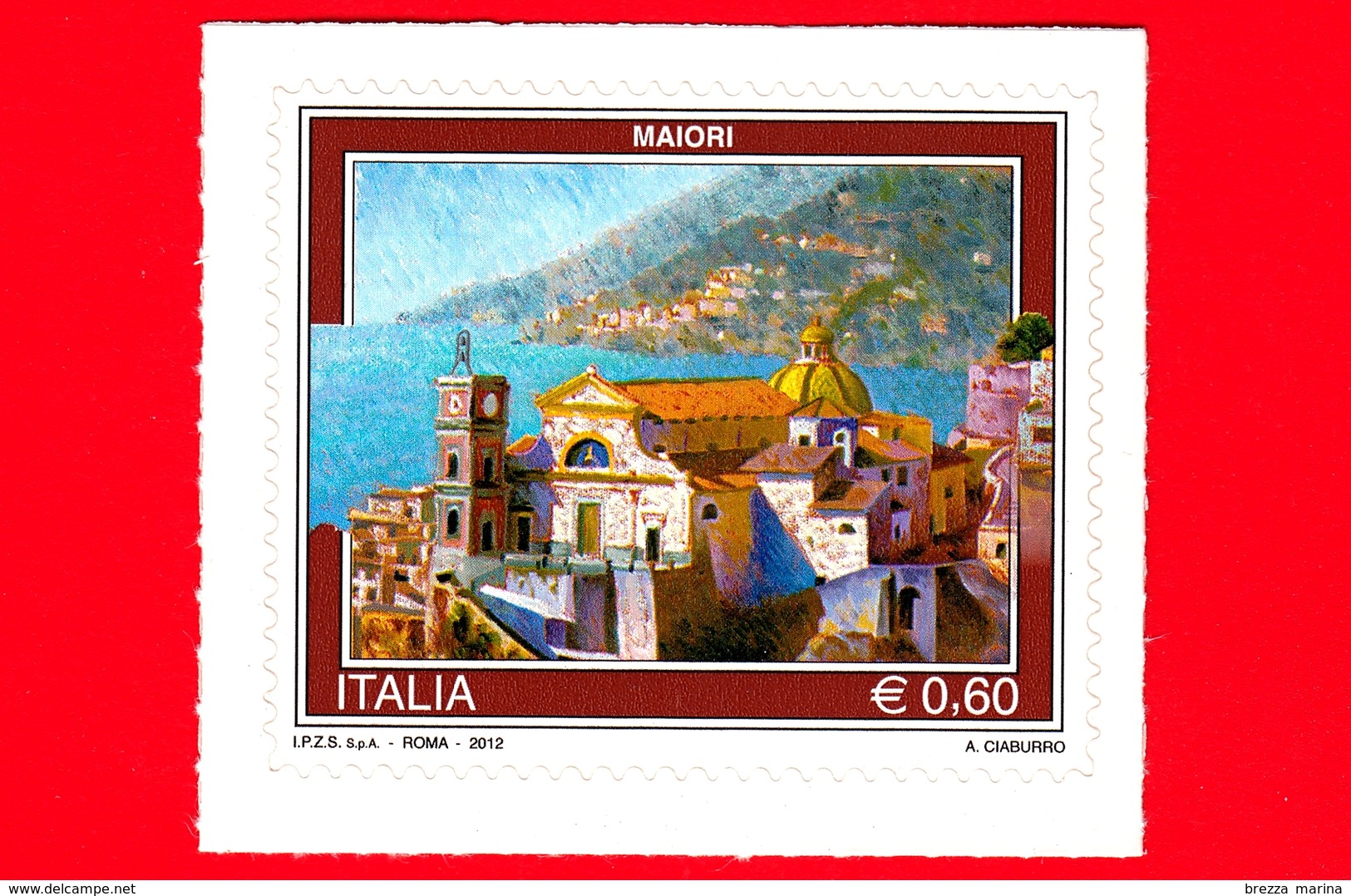 Nuovo - MNH - ITALIA - 2012  - Turismo - Maiori (Salerno) - 0,60 - 2011-20:  Nuovi