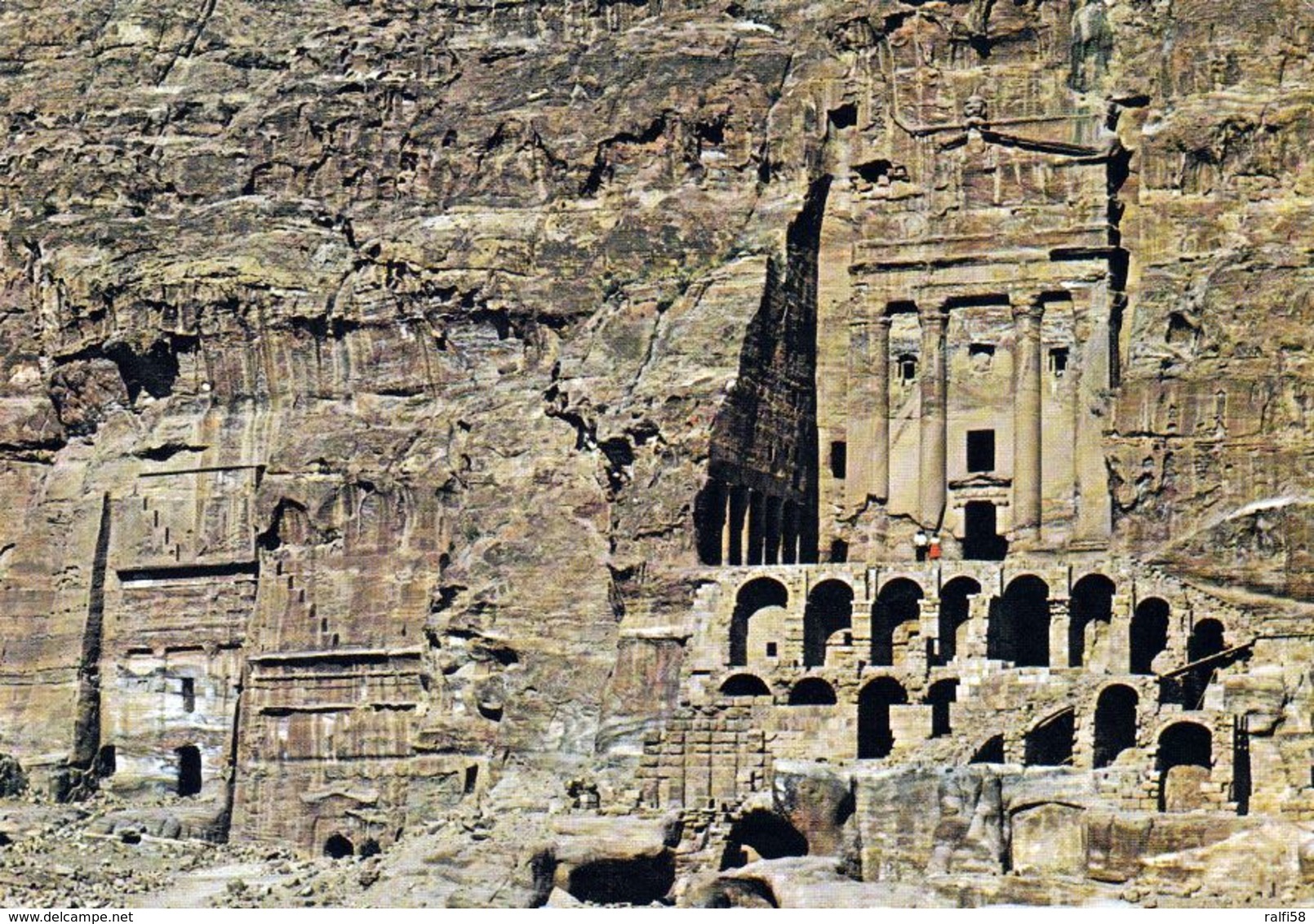 1 AK Jordanien Jordan * Gräber Der Antiken Stadt Petra - Seit 1985 UNESCO Weltkulturerbe * - Jordanien