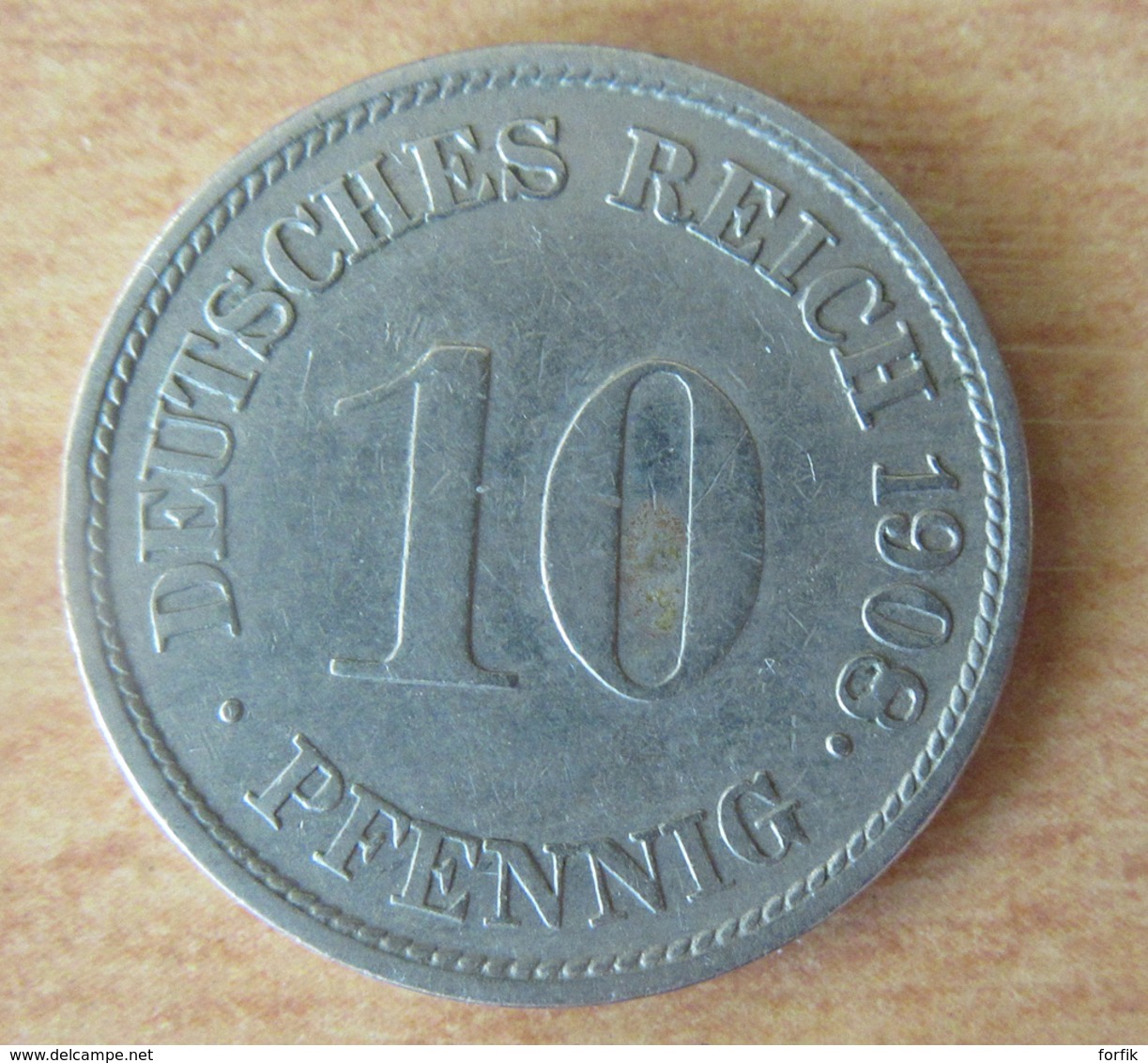 Allemange / Deutches Reich - Lot de 18 Monnaies 1, 5 et 10 Pfennig 1908 (Etat SUP) à 1944 - Voir description.